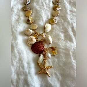 Women’s Ornate Seashell Necklace for sale!